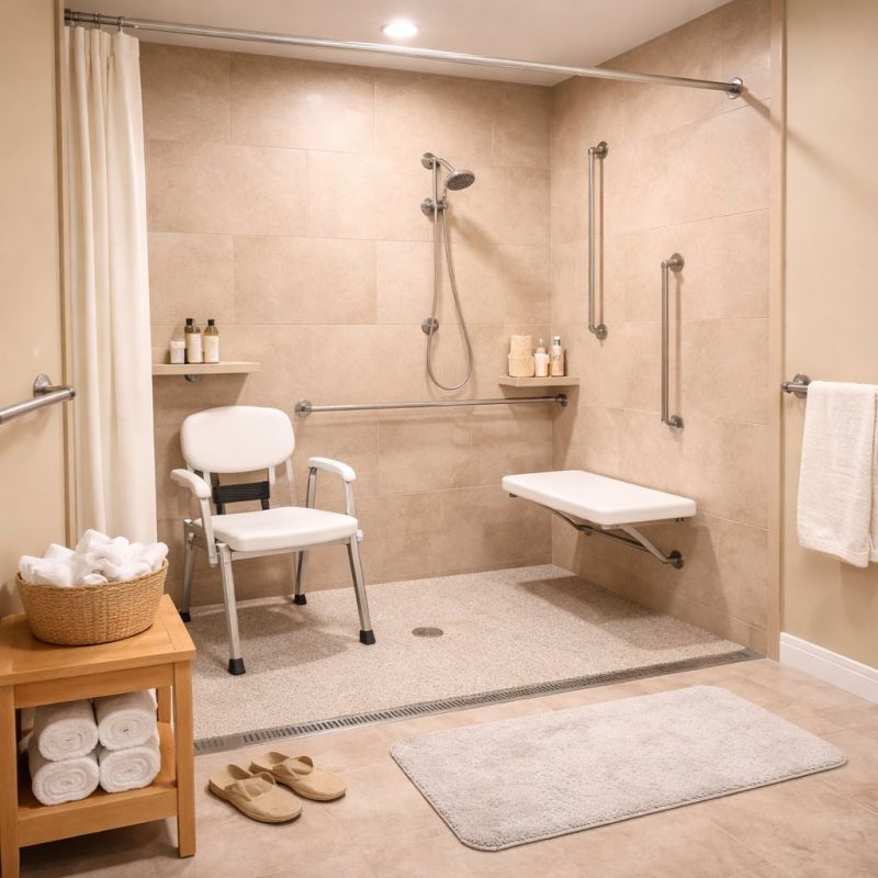 Elderly Shower Installation in Venice, FL