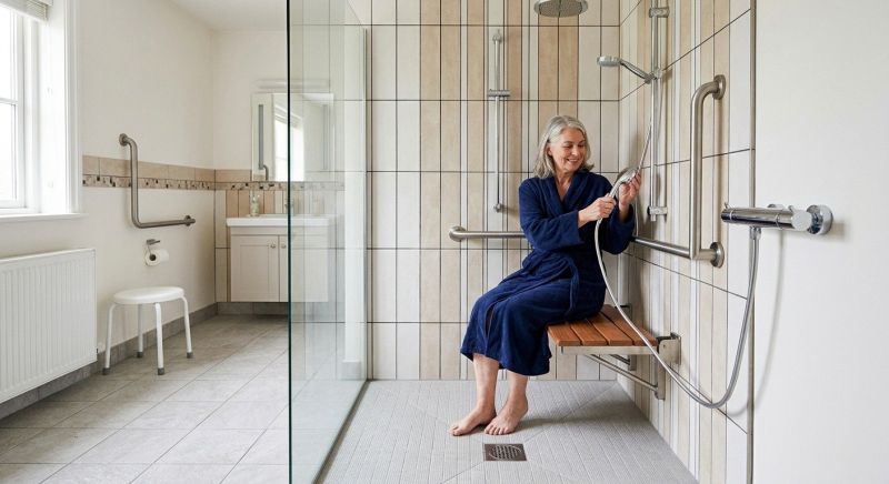 Accessible Shower Construction in Sarasota, FL
