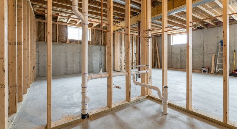 Basement Plumbing Installation in Denver, CO