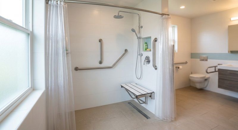 Handicap Shower Installation in Portland, ME