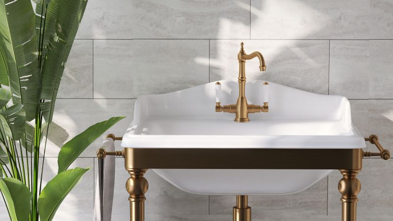 Pedestal Sink Installation in Denver, CO