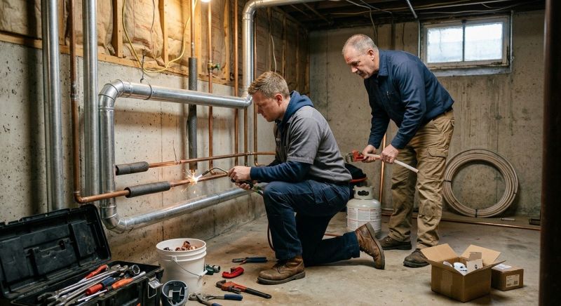Plumbing Relocation in Denver, CO