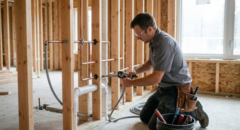 Rough Plumbing Installation in Denver, CO